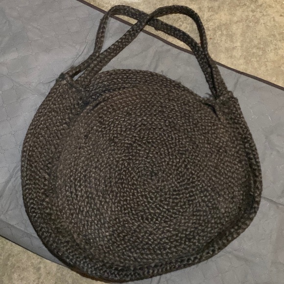 Mango Braided Boho Round Shopping Bag - Picture 4 of 4